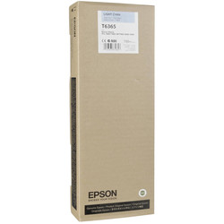 Epson T6365-C13T636500 Light Blue Original Cartridge - Epson