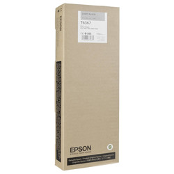 Epson T6367-C13T636700 Light Black Original Cartridge - Epson