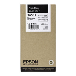 Epson T6531-C13T653100 Photo Black Original Cartridge - Epson