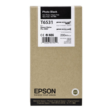 Epson T6531-C13T653100 Photo Black Original Cartridge - 1