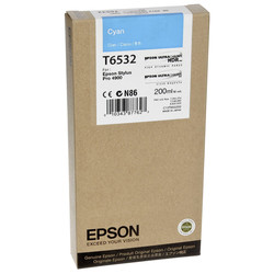 Epson T6532-C13T653200 Blue Original Cartridge - Epson