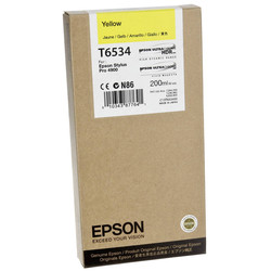 Epson T6534-C13T653400 Yellow Original Cartridge - Epson