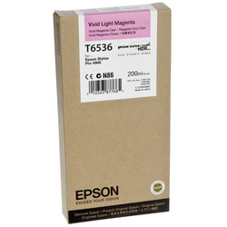 Epson T6536-C13T653600 Light Red Original Cartridge - Epson