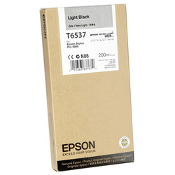 Epson T6537-C13T653700 Açık Siyah Orijinal Kartuş - Epson