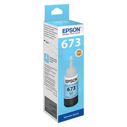 Epson T6735-C13T67354A Light Blue Original Ink - Epson