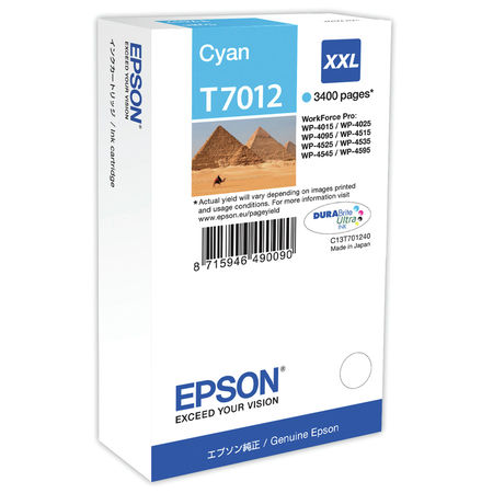 Epson T7012XXL-C13T70124010 Blue Original Cartridge - 1