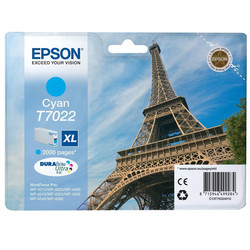 Epson T7022XL-C13T70224010 Blue Original Cartridge - Epson