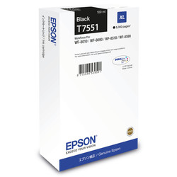 Epson T7551-C13T755140 Black Original Cartridge High Capacity - Epson