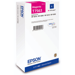 Epson T7563-C13T756340 Red Original Cartridge - Epson