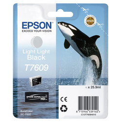 Epson T7609-C13T76094010 Açık Açık Siyah Orijinal Kartuş - Epson