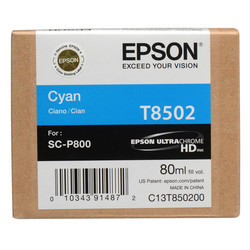 Epson T8502-C13T850200 Blue Original Cartridge - Epson