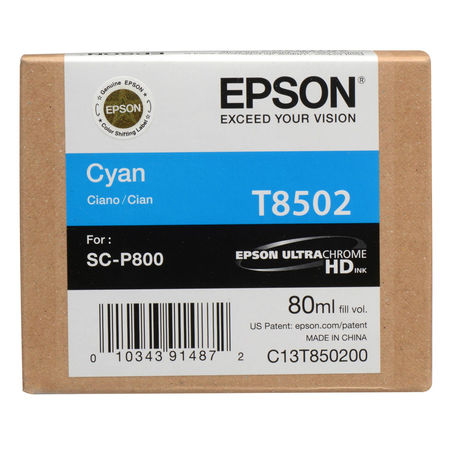 Epson T8502-C13T850200 Blue Original Cartridge - 1