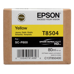 Epson T8504-C13T850400 Yellow Original Cartridge - Epson