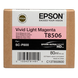 Epson T8506-C13T850600 Light Red Original Cartridge - Epson