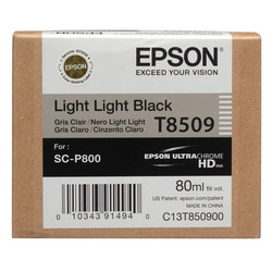 Epson T8509-C13T850900 Light Light Black Original Cartridge - Epson