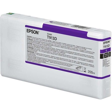 Epson T913D-C13T913D00 Mor Orijinal Kartuş - 1