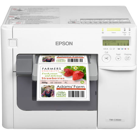 Epson TM-C3500 Renkli Etiket Yazıcı - 1