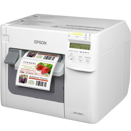 Epson TM-C3500 Renkli Etiket Yazıcı - 2