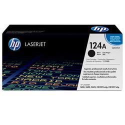 Hp 124A-Q6000A Black Original Toner - Hp