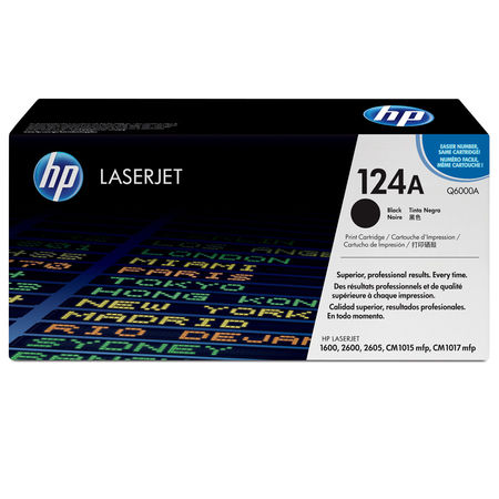 Hp 124A-Q6000A Black Original Toner - 1