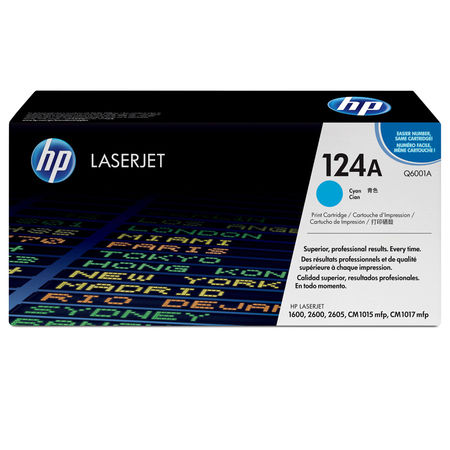 Hp 124A-Q6001A Blue Original Toner - 1