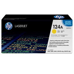 Hp 124A-Q6002A Yellow Original Toner - Hp