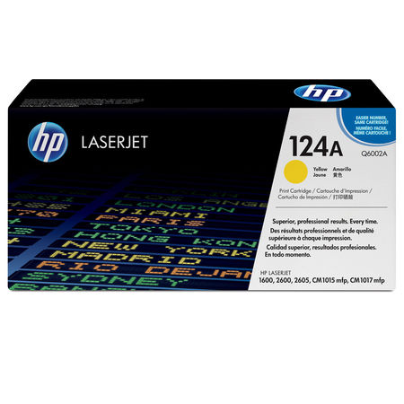 Hp 124A-Q6002A Yellow Original Toner - 1