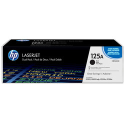 Hp 125A-CB540AD Black Original Toner Two Pack - Hp