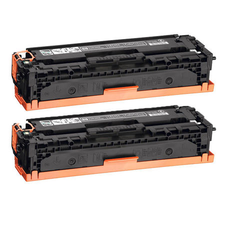 Hp 125A-CB540AD Black Original Toner Two Pack - 2