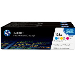 Hp 125A-CF373AM Original Color Toner Economic Pack - Hp