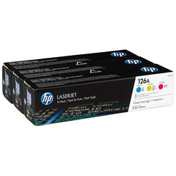 Hp 126A-CF341A Original Color Toner Economic Pack - Hp