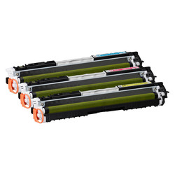 Hp 126A-CF341A Original Color Toner Economic Pack - 2