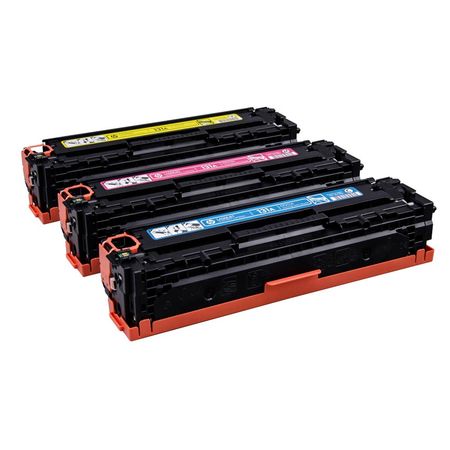 Hp 131A-U0SL1AM Original Color Toner Economic Pack - 2