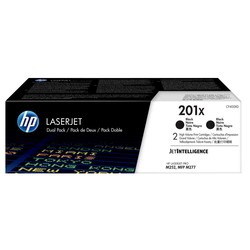 Hp 201X-CF400XD Black Original Toner High Capacity Two Pack - HP