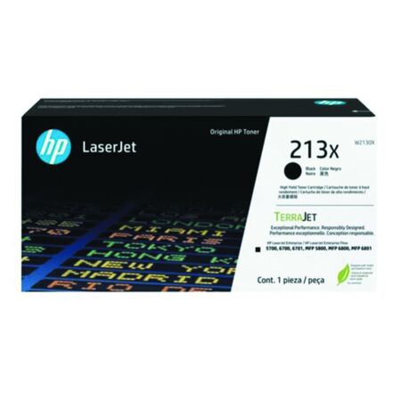 Hp 213X-W2130X Black Original Toner High Capacity - 1