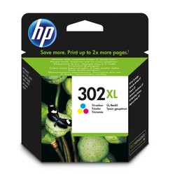 Hp 302XL-F6U67AE Color Original Cartridge High Capacity - Hp