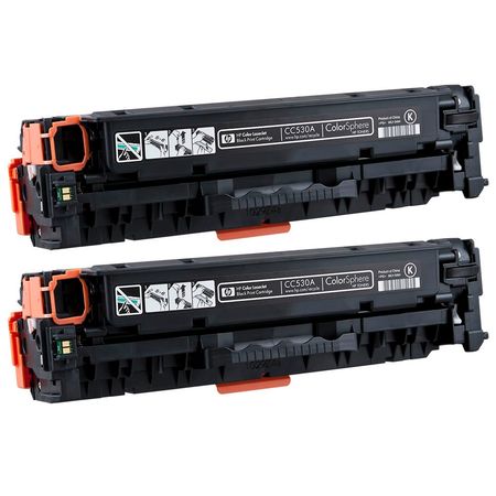 Hp 304A-CC530AD Black Original Toner Two Pack - 2