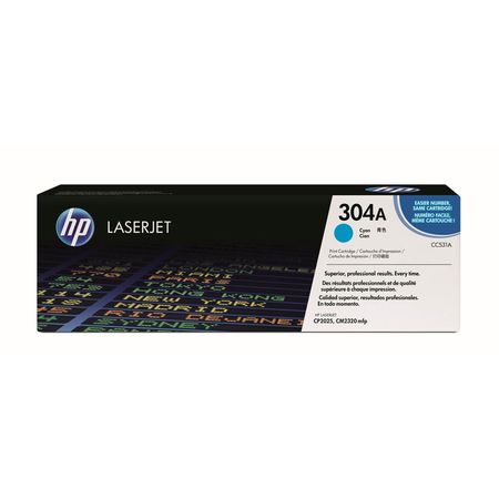 Hp 304A-CC531A Blue Original Toner - 1