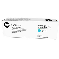 Hp 304A-CC531AC Blue Original Toner - Hp