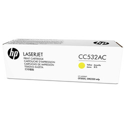 Hp 304A-CC532AC Yellow Original Toner - Hp