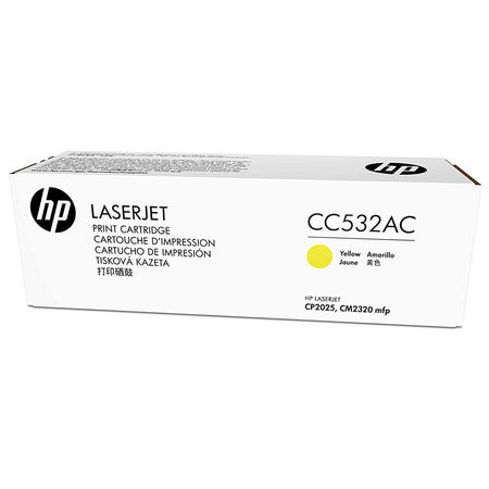 Hp 304A-CC532AC Yellow Original Toner - 1