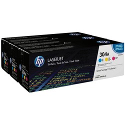 Hp 304A-CF372AM Original Color Toner Economic Package - Hp