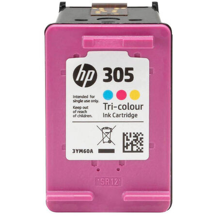 HP 305-6ZD17AE Black and Color Original Ink Cartridge Set - 3