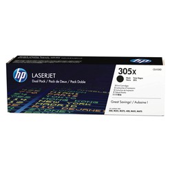 Hp 305X-CE410XD Original Black Toner High Capacity Two Pack - Hp