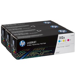 Hp 312A-CF440AM Original Color Toner Economic Pack - Hp