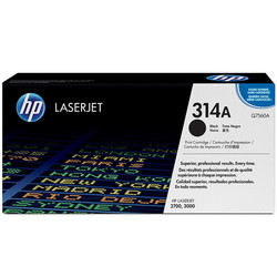 Hp 314A-Q7560A Black Original Toner - Hp