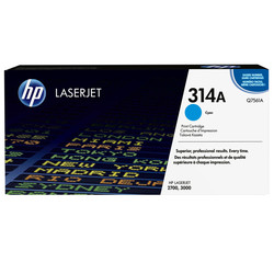 Hp 314A-Q7561A Blue Original Toner - Hp