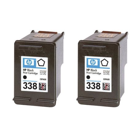 Hp 338-CB331EE Black Original Cartridge 2 Pack - 2