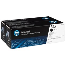 Hp 35A-CB435AD Original Toner Two Pack - Hp