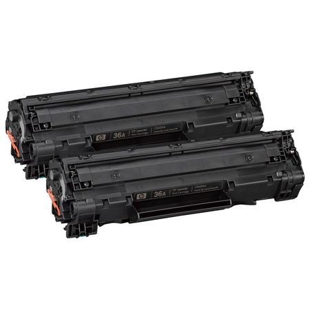 Hp 36A-CB436AD Original Toner Two Pack - 2